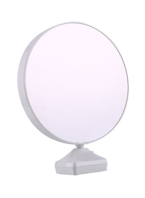 Multifunctional LED Mirror Table Lamp With Photo Frame White 20x25x2.6centimeter
