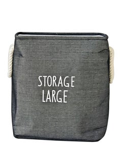 Laundry Storage Basket Grey 40x35x45centimeter - v1562236802/N27339616A_1