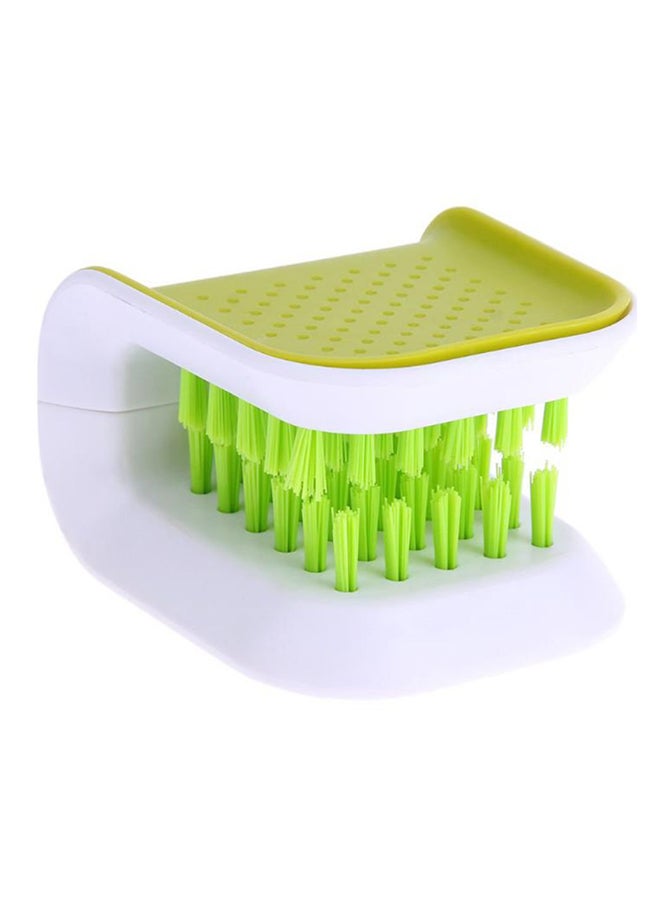 Joseph Joseph Cutlery Cleaning Brush Green/White 5x8x9cm  - Image 1