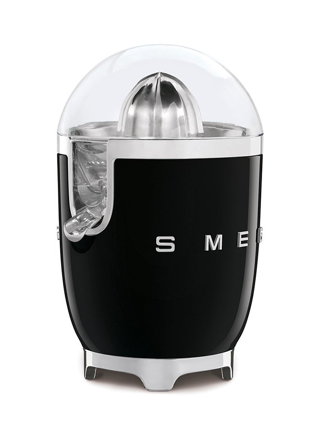smeg Retro Style Aesthetic Citrus Juicer 1 liter 1.0 L 70.0 W YTRE987944 Black - Image 3