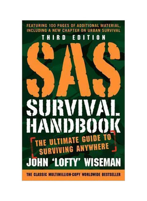 SAS Survival Handbook: The Ultimate Guide to Surviving Anywhere paperback english - 27 November 2014