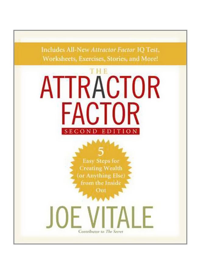 null - The Attractor Factor : 5 Easy Steps For Creating Wealth Or Anything Else From The Inside Out Paperback English by Joe Vitale - 39729 - Image 1