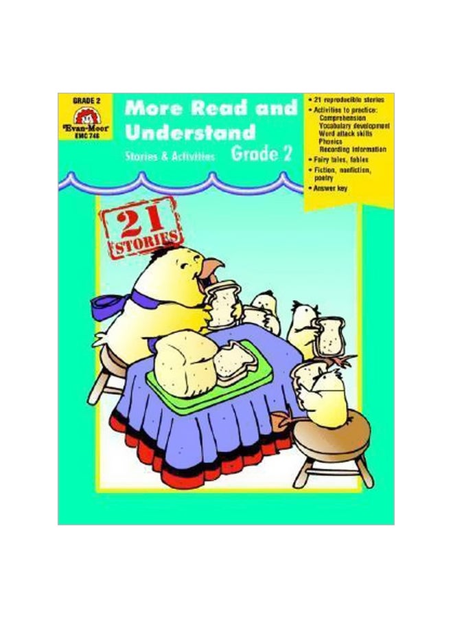 More Read Understand Stories And Act Grade 2 Paperback English by Evan-Moor Educational Publishers - 15-Oct-99 