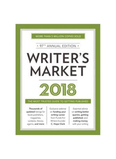 Writer's Market 2018 : The Most Trusted Guide To Getting Published paperback english - 29-Sep-17 