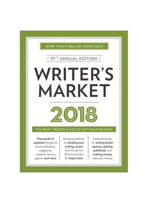 Writer's Market 2018 : The Most Trusted Guide To Getting Published paperback english - 29-Sep-17