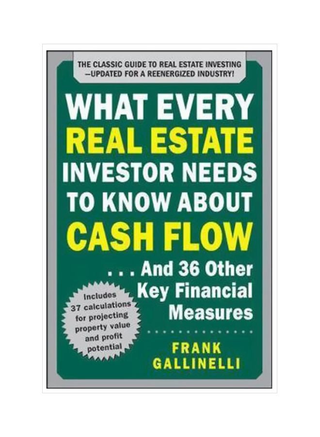 What Every Real Estate Investor Needs To Know About Cash Flow paperback english - 18-Nov-15