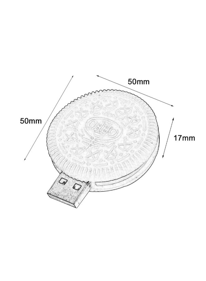 Round Cookie USB 2.0 Flash Drive 8 GB - Image 3