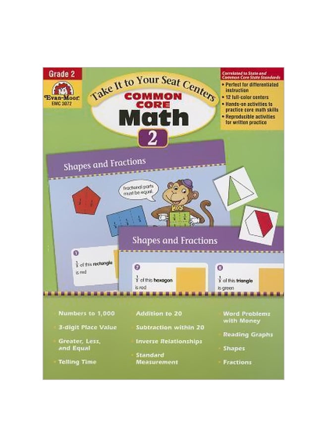 Take It To Your Seat Centers: Common Core Math, Grade 2 paperback english - 01-Jan-13