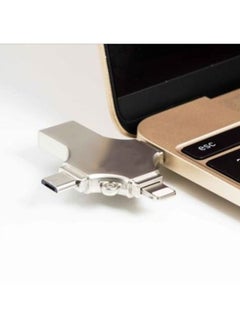 ماركة غير محددة فلاش درايف 4 في 1 بمنفذ USB 3.0 وآخر Type-c 16 GB  - Image 4