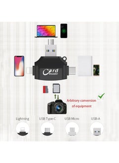 Generic 4-In-1 OTG Card Reader ZB678901 Silver  - Image 3