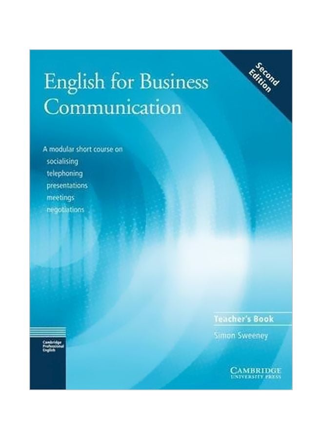 English For Business Communication Teacher's Book Paperback English by Simon Sweeney - 16-Sep-13 