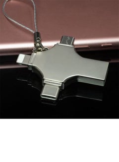 ماركة غير محددة فلاش درايف 4 في 1 بمنفذ USB 3.0 وآخر Type-c 16 GB  - Image 5