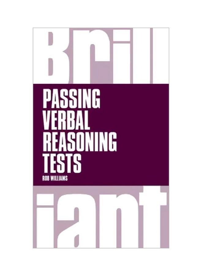 Brilliant Passing Verbal Reasoning Tests paperback english - 16 April 2015