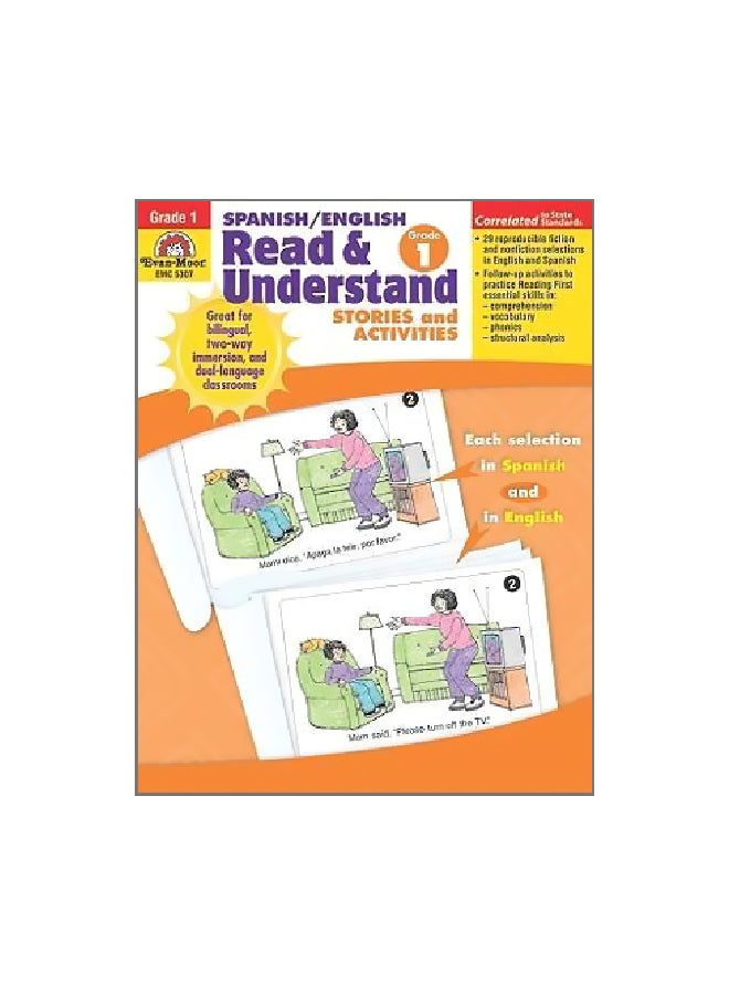 Spanish/English Read And Understand, Stories And Activities: Grade 1 paperback english - 01-Jan-05 