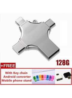 ماركة غير محددة فلاش درايف 4 في 1 بمنفذ USB 3.0 وآخر Type-c 16 GB  - Image 3