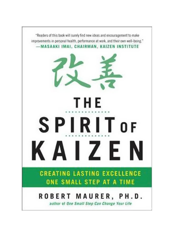 The Spirit Of Kaizen Hardcover English by Robert Maurer - 41249 
