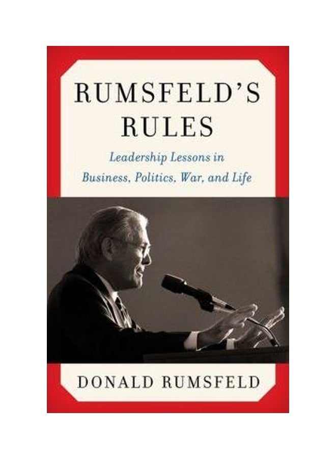 null - Rumsfeld's Rules : Leadership Lessons In Business, Politics, War, And Life hardcover english - 05-Jun-13 - Image 1