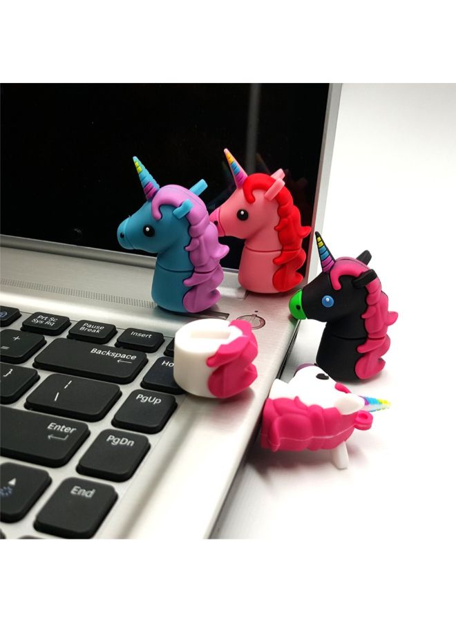 فلاش درايف بمنفذ USB 2.0 بتصميم يونيكورن 8 GB - Image 2