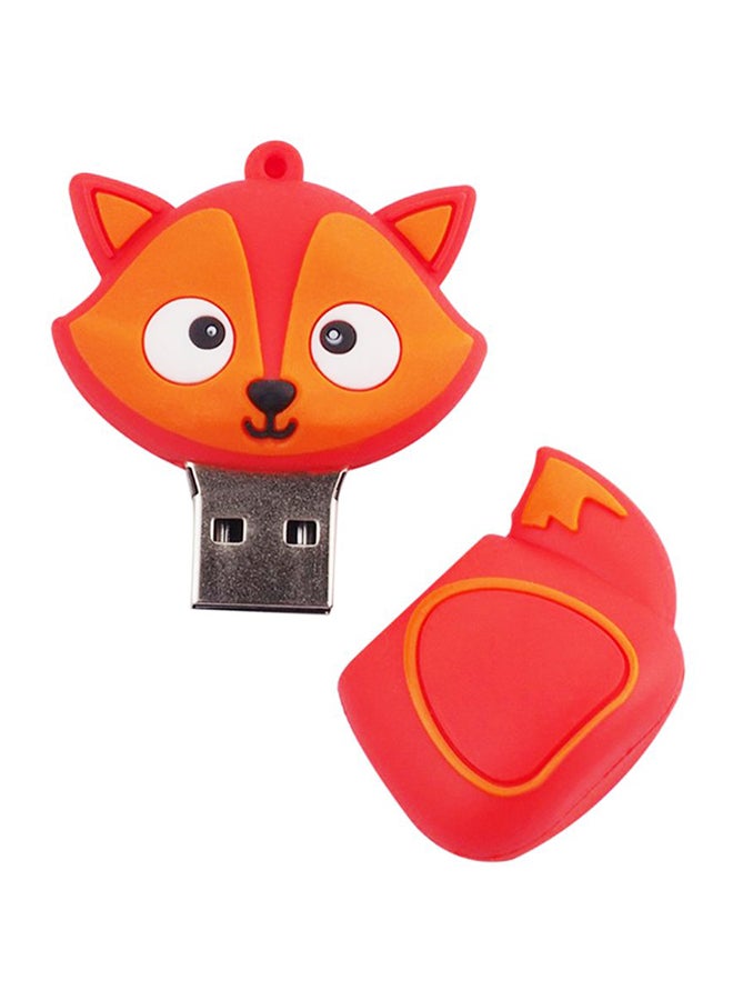 Cartoon Fox USB 2.0 Flash Drive 64 GB - Image 1