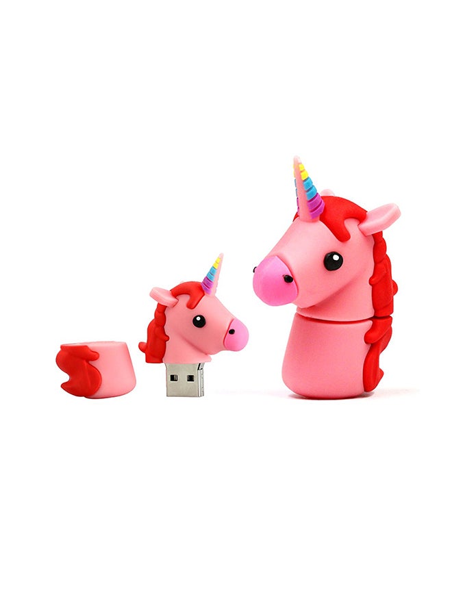 فلاش درايف بمنفذ USB 2.0 بتصميم يونيكورن 8 GB - Image 1