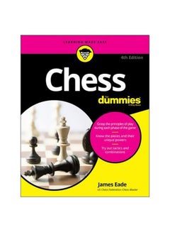 Chess For Dummies Paperback English by James Eade - 42611 