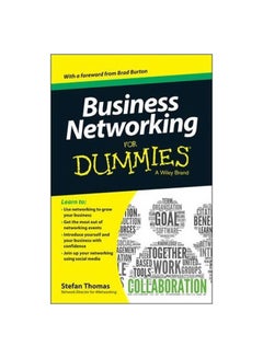 Business Networking For Dummies Paperback English by Stefan Thomas - 41828