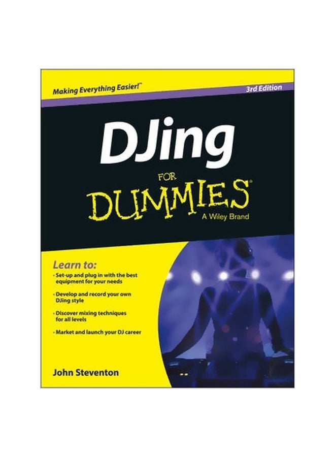 DJing For Dummies Paperback English by John Steventon - 41976