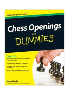 Chess Openings For Dummies Paperback English by James Eade - 40392 