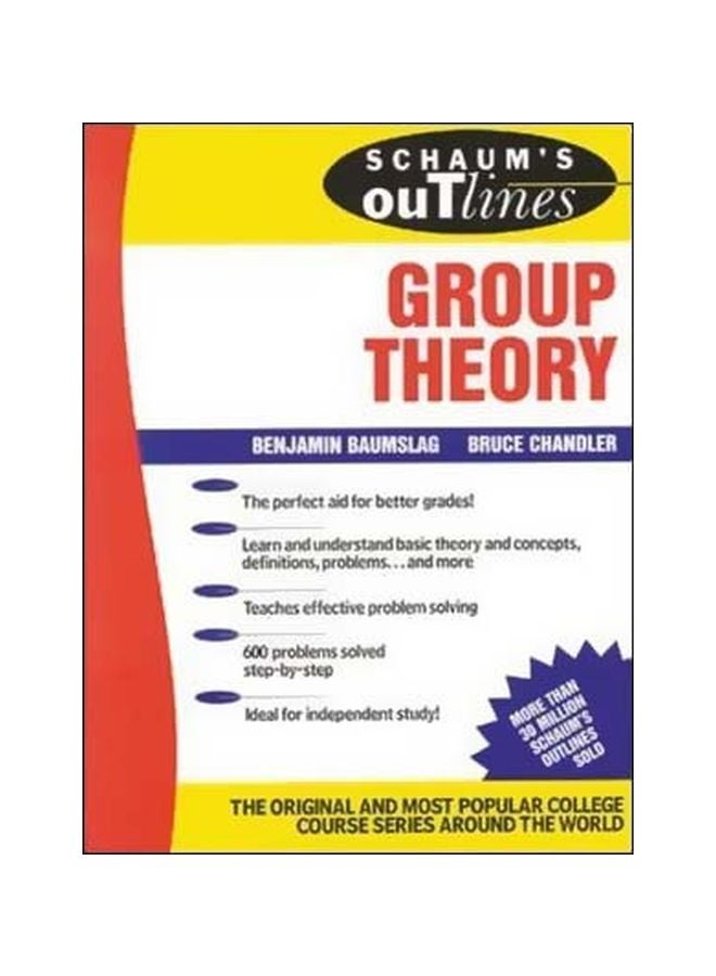 Schaum's Outline of Group Theory paperback english - 22 June 1968