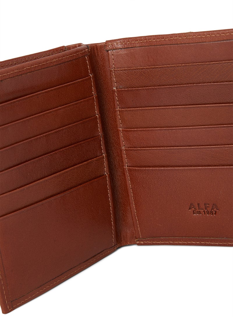 Alfa Leather Co. - 20 Card Slots Large Wallet Havan - Image 1