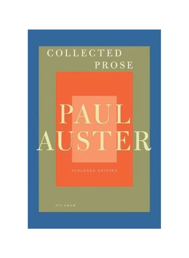 Collected Prose paperback english - 13 July 2010