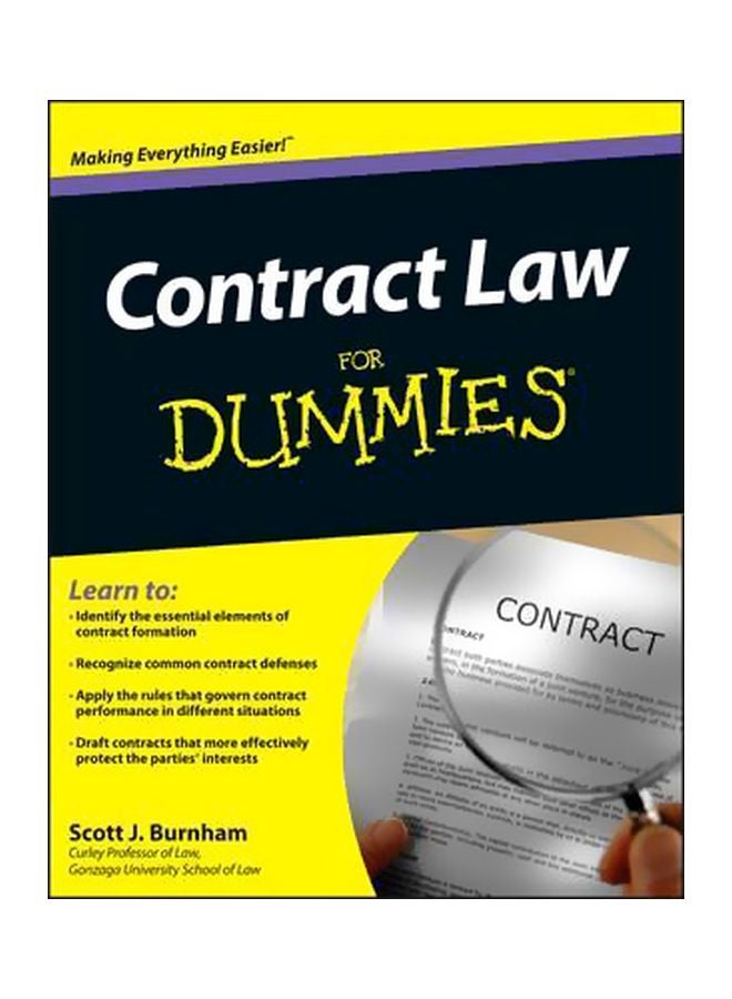 Contract Law For Dummies paperback english - 6 December 2011 