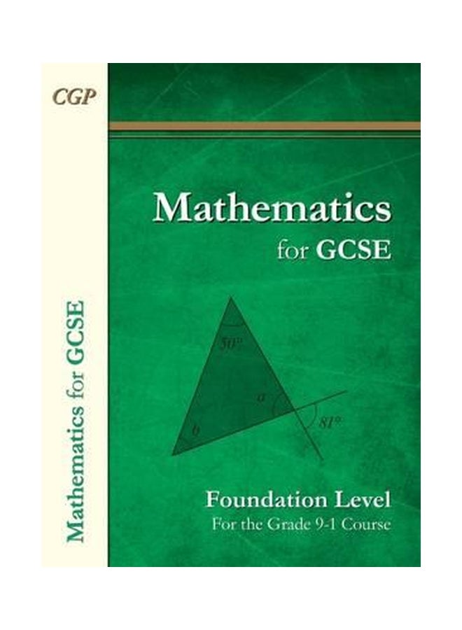 null - New Maths For Gcse Textbook: Foundation Level (For the Grade 9-1 Course) Paperback English by CGP Books - 42129 - Image 1