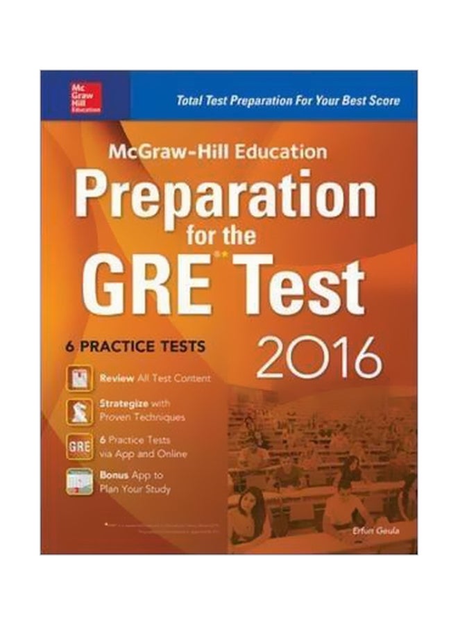 Preparation For The GRE Test 2016 Paperback English by Erfun Geula - 1 June 2015 