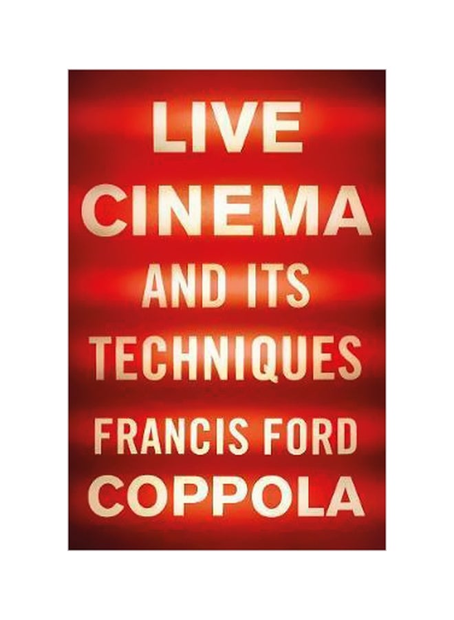 Live Cinema And Its Techniques hardcover english - 26 September 2017