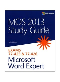 MOS 2013 Study Guide: Microsoft Word Expert paperback english - 31 October 2013 