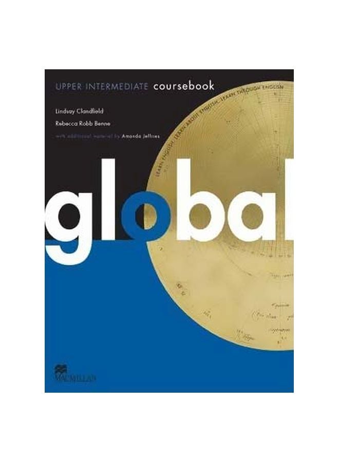Global Upper Intermediate Course Book paperback english - 1 January 2011 