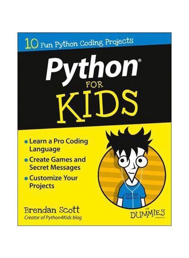 Python For Kids Paperback English by Brendan Scott - 42265
