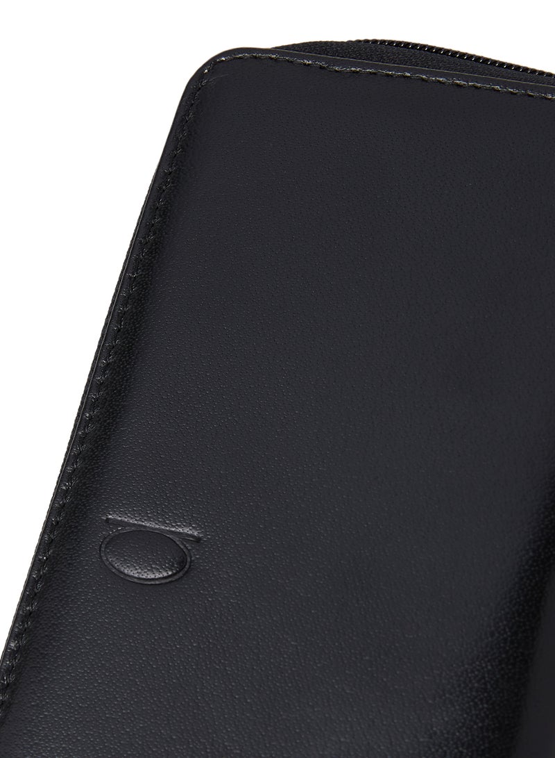 Alfa Leather Co. Zip Around Wallet Black  - Image 3