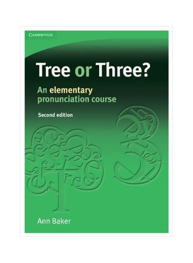 null - Tree Or Three?: An Elementary Pronunciation Course Paperback English by Ann Baker - 39082 - Image 1