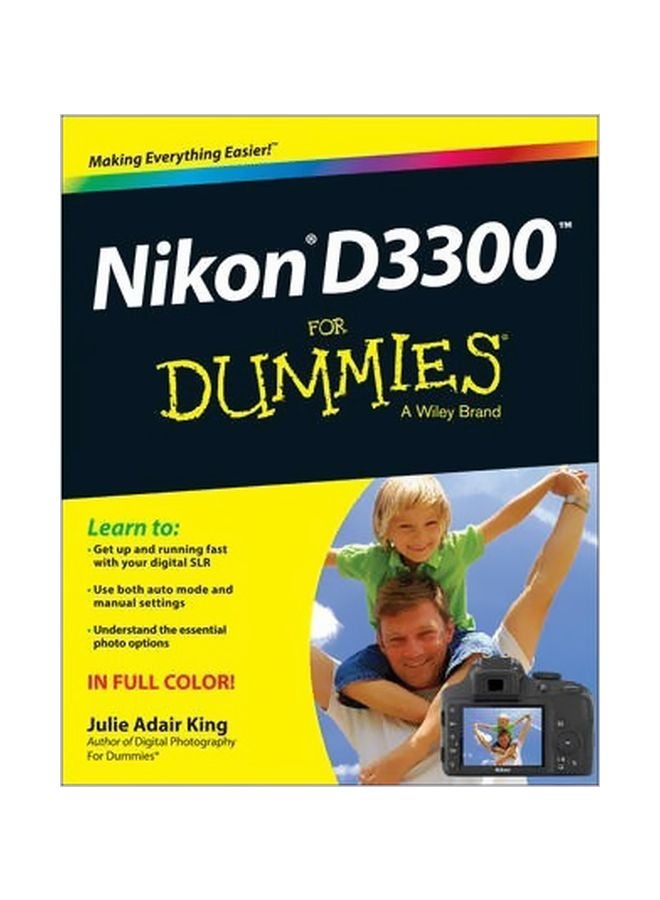 Nikon D3300 For Dummies Paperback English by Julie Adair King - 41778