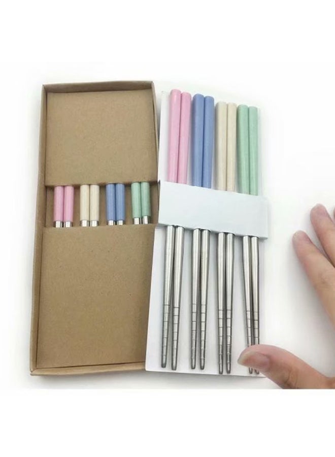 Generic - 16-Piece Multi-Utility Chopsticks Set Multicolour 6.9inch - Image 1
