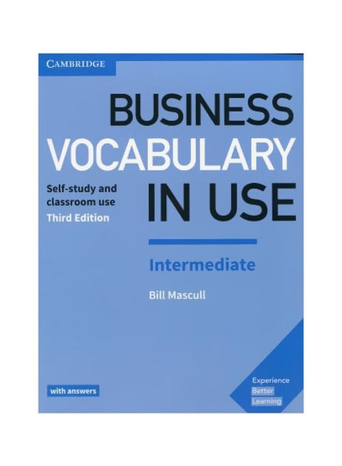 Business Vocabulary In Use: Intermediate Book With Answers : Self-study And Classroom Use paperback english - 31-Mar-18