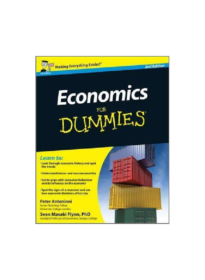 Economics For Dummies Paperback English by Peter Antonioni - 40582 