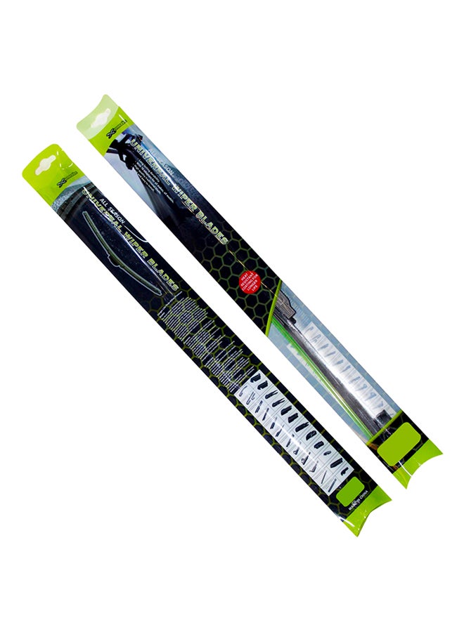 XCESSORIES 2-Piece Universal Wiper Blades Set For Volkswagen Golf 1992-85  - Image 1