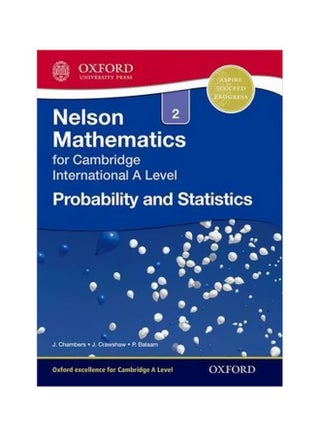 Nelson Methamatics Probability And Statistics 2 For Cambridge International A Level Paperback English by Janet Crawshaw - 6/30/2012 - v1562243876/N27449147A_1