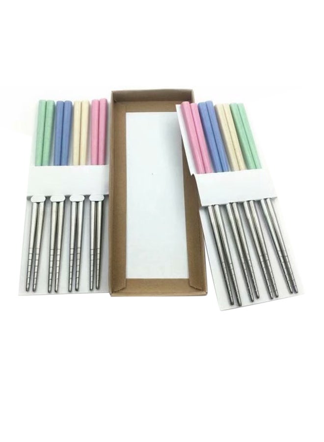 16-Piece Multi-Utility Chopsticks Set Multicolour 6.9inch - v1562244210/N27407790A_1