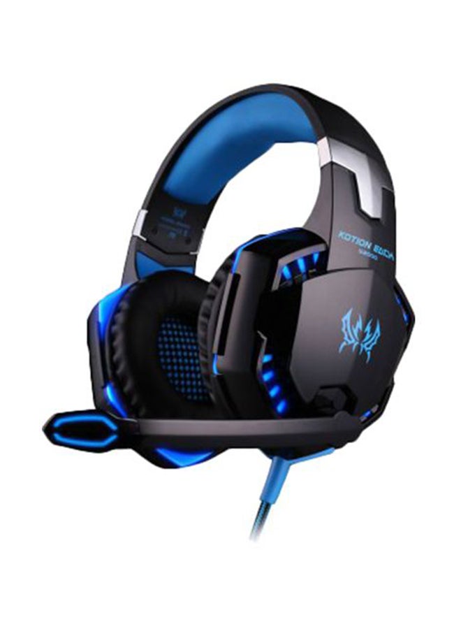 KOTION EACH 3.5mm Wired Over-Ear LED Gaming Headphone With Mic - Image 2