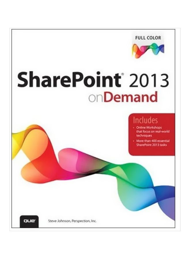 SharePoint 2013 On Demand paperback english - 11/22/2013