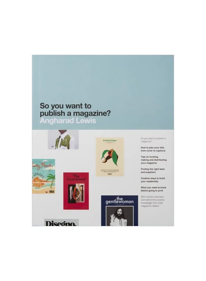 So You Want To Publish A Magazine? paperback english - 09-Aug-16